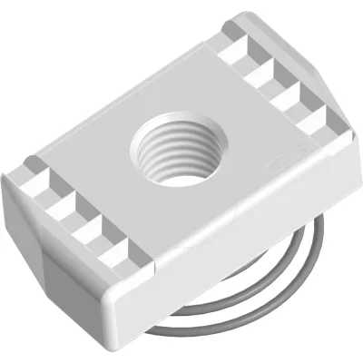 Пружинная гайка Fischer для шины (оцинкованная сталь) FSN 21/M10(50 шт) 558923