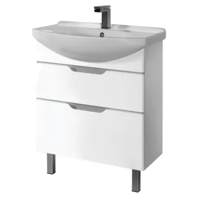 Тумба Dreja eco Laguna Plus 75, белая 99.0106
