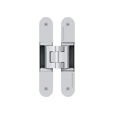 Скрытая петля SIMONSWERK Tectus TE 340 3D F1 полиэфирное покрытие под матовый хром, вес полотна до 80 кг 67543