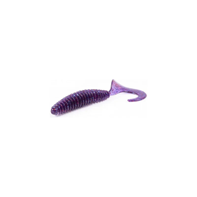 Твистеры съедобные искусственные Lucky John LJ Pro Series ULTRAWORM CURLY 4,0in (10.16)/S63 5шт 140214-S63