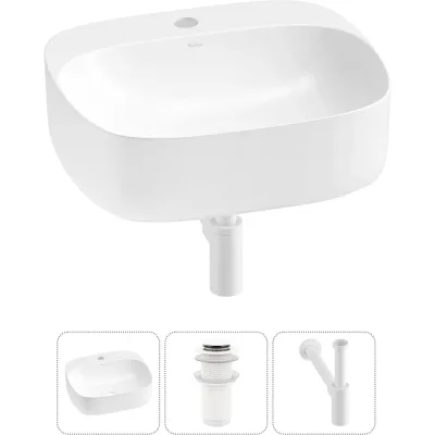 Набор Wellsee 3 в 1 Ideal накладная раковина 50x42 см 20214134R