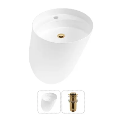 Набор Wellsee 2 в 1 M1 Limited Edition подвесная раковина 45x45 см 20215017R