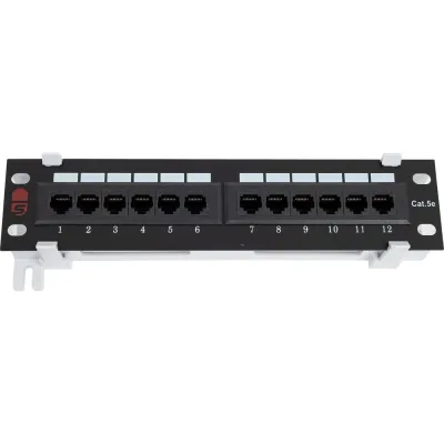 Настенная патч-панель SYSMATRIX Кат,5е 12 портов PP WL01U,S125EU,N PP WL01U.S125EU.N