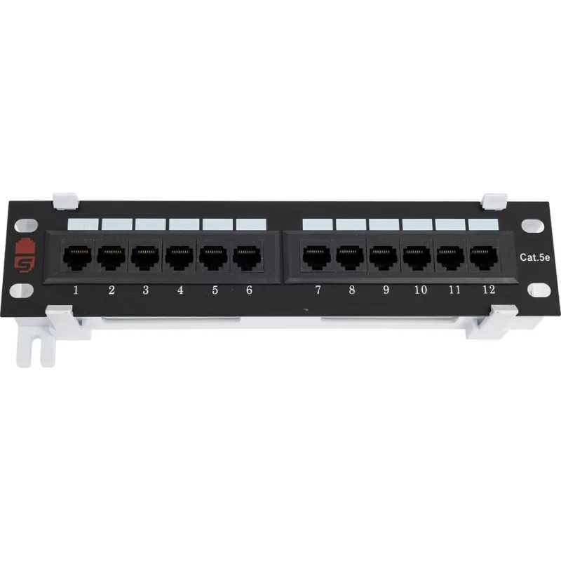 Настенная патч-панель SYSMATRIX Кат,5е 12 портов PP WL01U,S125EU,N PP WL01U.S125EU.N