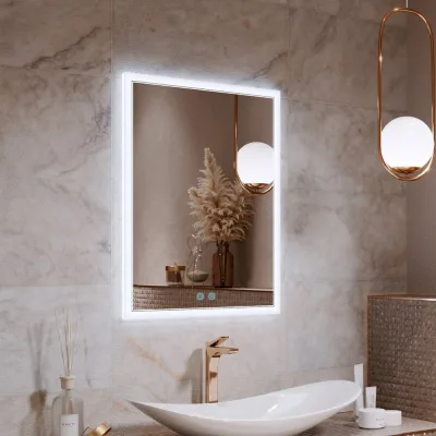 Зеркало Alavann Emma 50 сенсор, антизапотеватель ALV0062016