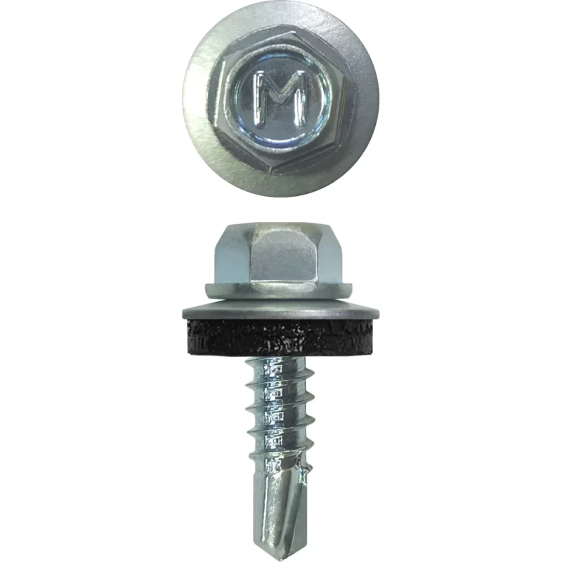 Кровельный саморез Rizzel 4,8x29 цинк сверло №1, 250 шт 00000347342