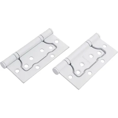 Петля без врезки, белый, 2 шт. Vantage 2BB-WH
