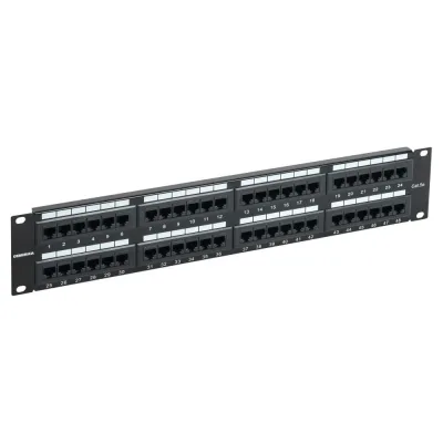 Патч-панель GENERICA 2U кат. 5Е UTP 48 портов Krone PP48-2UC5EU-K05-G