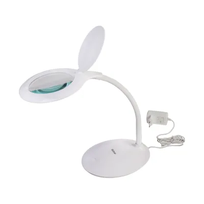 Настольная лупа Veber 8611 3D 3 дптр, 127мм с подсветкой LED 25597