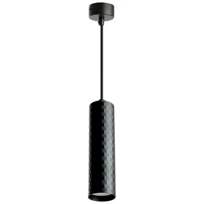 Потолочный светильник FERON ml1878 на подвесе, mr16, 35w, 230v, черный 55x200, 48655