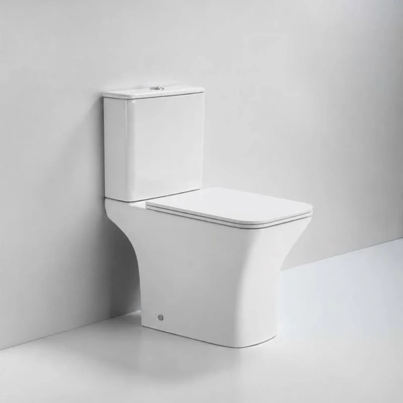 Унитаз-компакт OLIVE'S Porto New безободковый, двойной слив, система Soft Close и антивсплеск PR31126DP