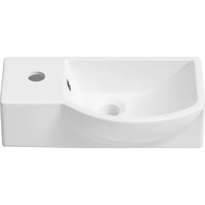 Настенная или накладная раковина Lavinia Boho Bathroom Sink, рукомойник 41х23 см, с отверстием 33311027