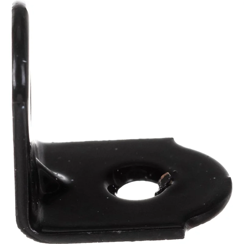 Мебельный уголок Левша 20х20х16 мм, черный, 8 шт. У8-5008.Ч