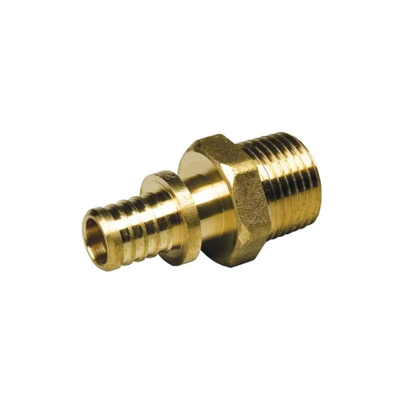 Пресс соединитель BYR PEX прямой Н.Р. 1/2x16 (2.2) 5010