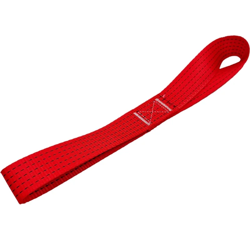 Петля текстильная крепежная UVE 50 мм, 0,5 м, красная FL-50-5000-0,5-red