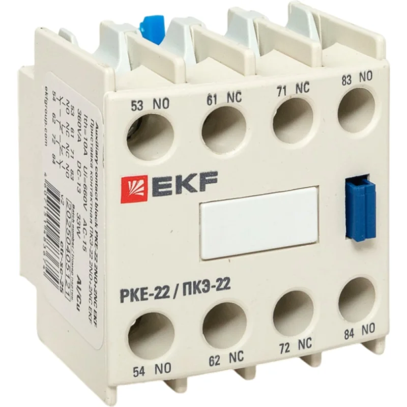 Контактная приставка EKF ПКЭ-22 2NO+2NC ctr-sc-25