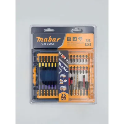 Набор бит для шуруповёрта MABAR модели 1*20 new PT26-35PCS