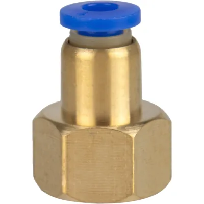 Фитинг цанговый пневматический прямой ARMA 1/4F-4 мм CF F1/4-04