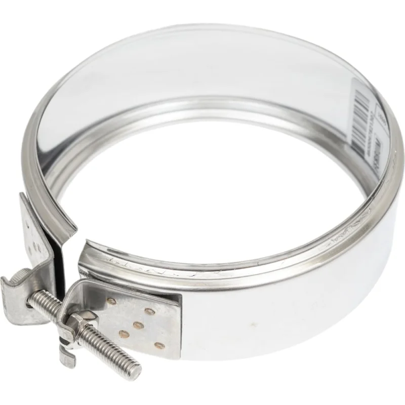 Хомут обжимной Ferrum 0.5 мм, ф100 f4901