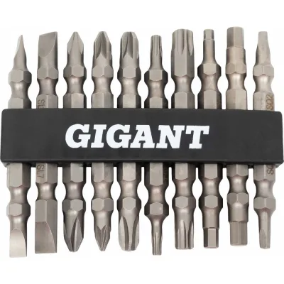 Набор бит 10 шт. двусторонних Cr-V Gigant G-11334