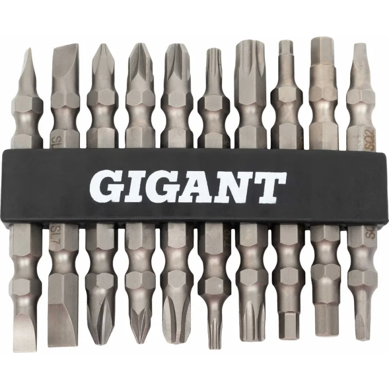 Набор бит 10 шт. двусторонних Cr-V Gigant G-11334