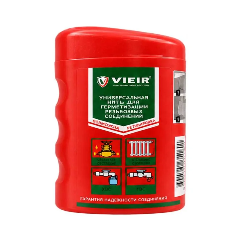 Нить для герметизации резьбы ViEiR 160 м универсальная VTL160