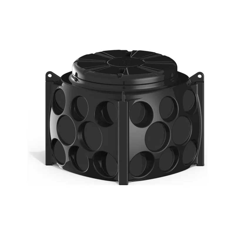 Колодец POLIMER GROUP КН 1000 H800 с крышкой D 780 мм с кабельными стойками SK10030201