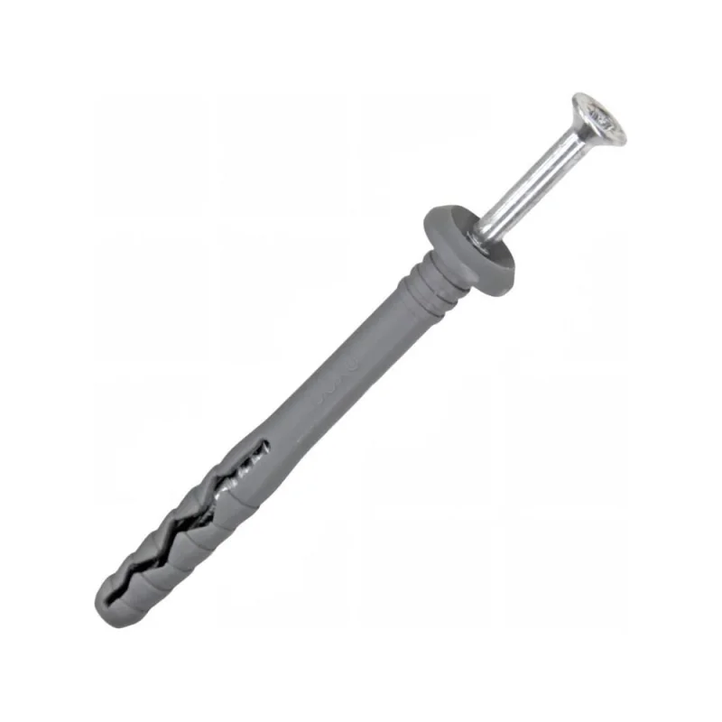 Дюбель-гвоздь Stalmax LDP-G 6х80 грибовидный бортик (арт. 10816) полипропилен (уп. 75 шт) 10816-023