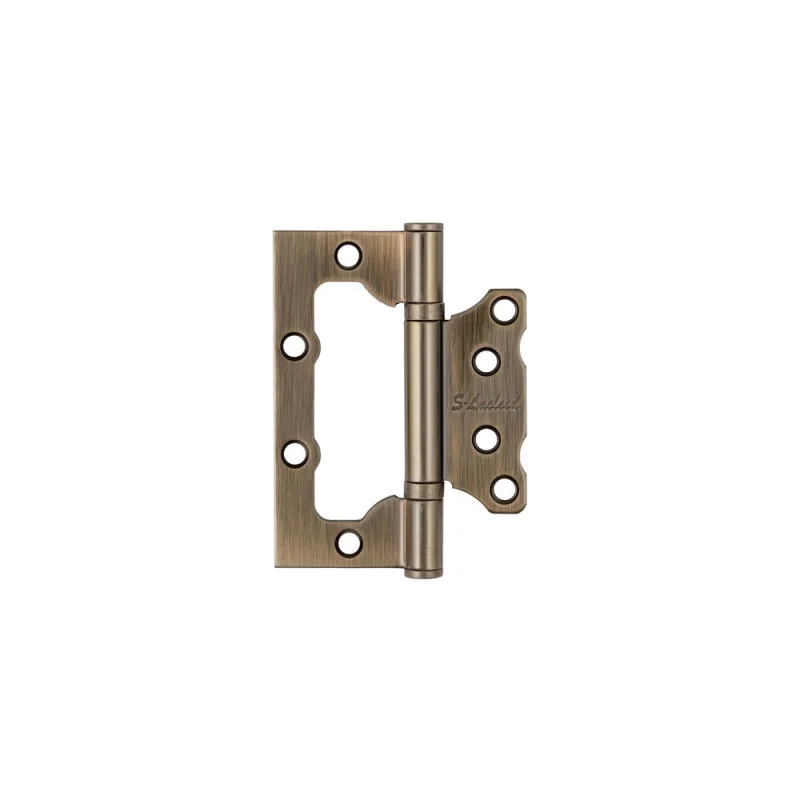 Петля дверная неврезная S-Locked В-100*75*2,5 AB бронза 1 S-Locked "ESOTERIC" 120319