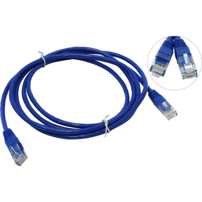 Патч-корд Pro Legend UTP кат.5E RJ-45 вилка - RJ-45 вилка, синий, 1 м. PL1226