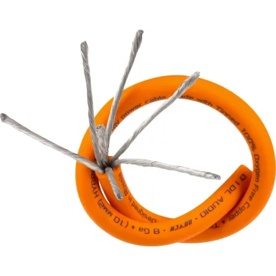 Кабель силовой DL AUDIO Raven Power Cable 8 Ga Orange
