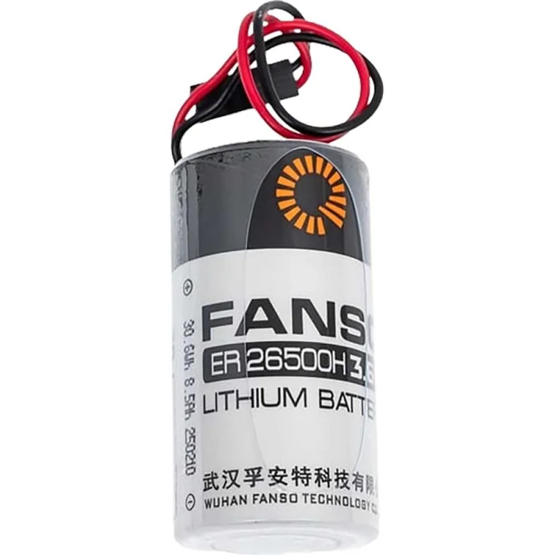 Литиевая батарейка FANSO ER26500H-LD/-Dupont.DB2.54 4 шт для автомобилей, счетчиков и датчиков, тип С, провода, разъем Dupont DB2.54, Li-SOCl2 6799589