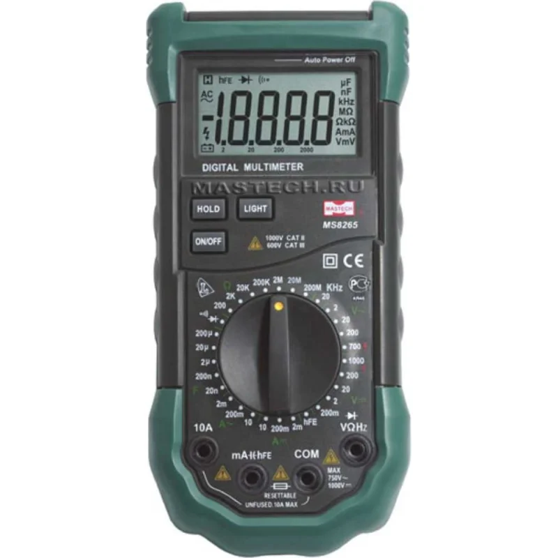 Π¦ΠΈΡΡΠΎΠ²ΠΎΠΉ ΠΌΡΠ»ΡΡΠΈΠΌΠ΅ΡΡ Mastech MS8265 M158