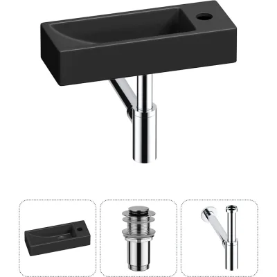 Комплект Wellsee 3 в 1 Lavinia Boho Bathroom Sink накладная/подвесная раковина 38x14 см 20215956R