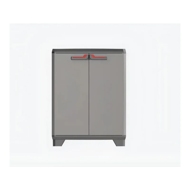 Шкаф пластиковый высокий KETER Stillo Cabinet Low 241060