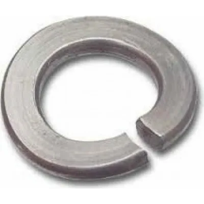 Пружинная шайба ЦКИ DIN 128 A, М6, разрезная, изогнутая, Ц, 250 шт. 37229