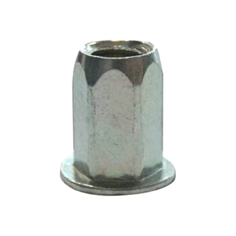 Заклепка-гайка ЦКИ М10, плоск., уменьш., СТ., Ц, 25 шт. 27301