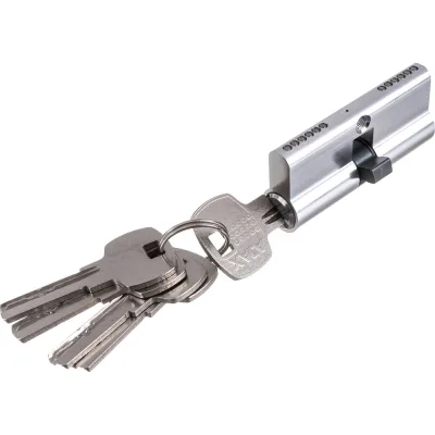 Цилиндровый механизм AJAX AX200/70 mm 30+10+30 CP хром 5 кл. 39857