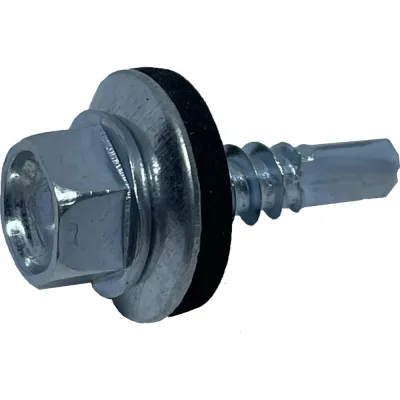 Кровельные саморезы Steelfix 4,8x19 цинк 100 шт CК4819100