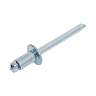 Заклепка ОПМ ISO 15979 d6x10 St/St с плоской головкой 250 шт УТ000013811