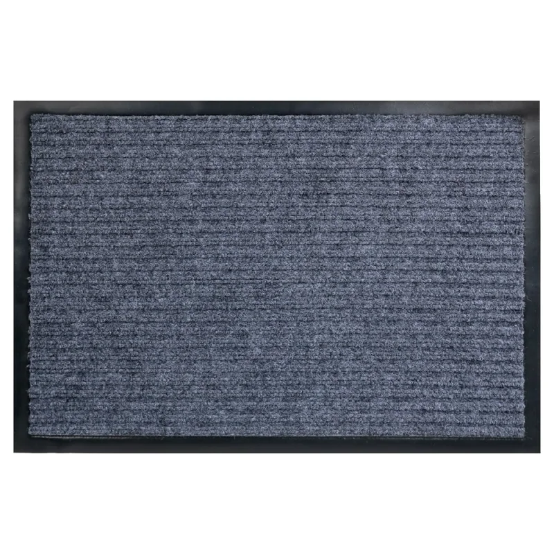 Грязезащитный коврик РемоКолор 3+2 ПВХ, полиэстер, серый, 40x60 см 70-1-461