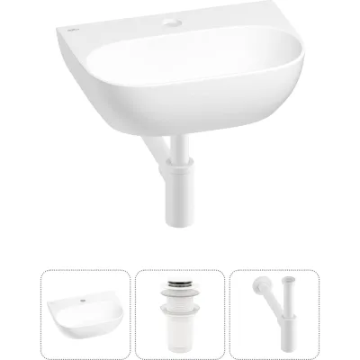 Мини-раковина для ванной комнаты или туалета Wellsee WC Area в наборе 3 в 1 20212192R