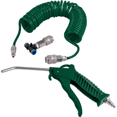 Пистолет продувочный 120 мм со шлангом и переходником Rockforce RF-SG-01(26130)