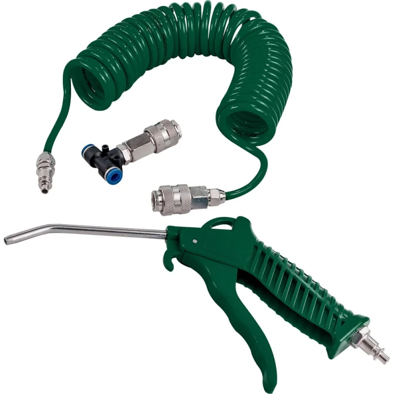 Пистолет продувочный 120 мм со шлангом и переходником Rockforce RF-SG-01(26130)