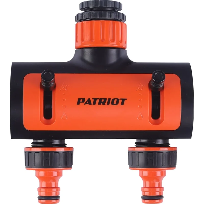 Распределитель Patriot WTA 2, 2 канала, пластик, 1/2-3/4-1 777001188