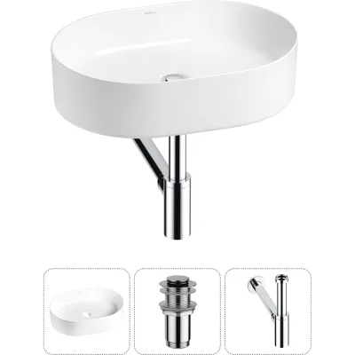 Набор Wellsee 3 в 1 Belle Spa накладная раковина 50x37 см 20212509R