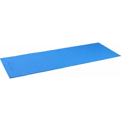 Коврик для фитнеса и йоги Larsen PVC, синий, 173x61x0.6 см, повышенной плотности 4690222157130