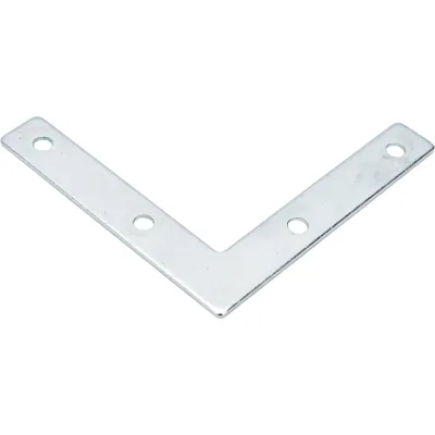 Мебельный плоский уголок VORMANN 60х60х10х1,5 мм, оцинкованный 00186 060 Z
