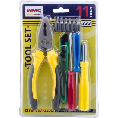 Набор инструментов WMC TOOLS 11 предметов WMC-333(60894)