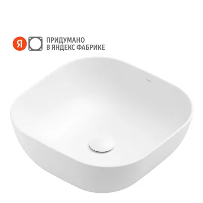 Раковина накладная Pragma Nanta, белая глянцевая, NAN1.GWSM.010 901855.NAN1.GWSM.010-2
